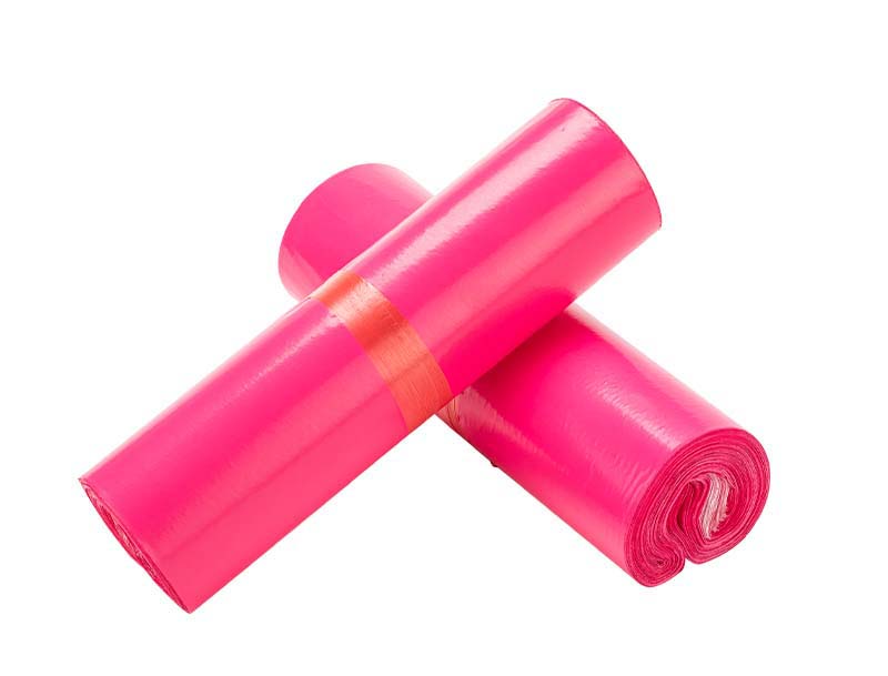 修武玫红色快递袋-02